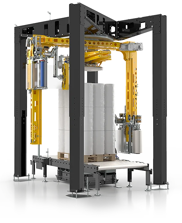 Vollautomatische Dreharm-Stretchmaschine A 5000